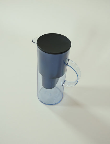 1310 13 Stelton EM77 Water Fileter Jug Blue LS